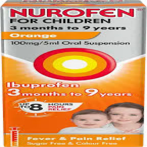 Nurofen Oral Suspension For Children - Orange
